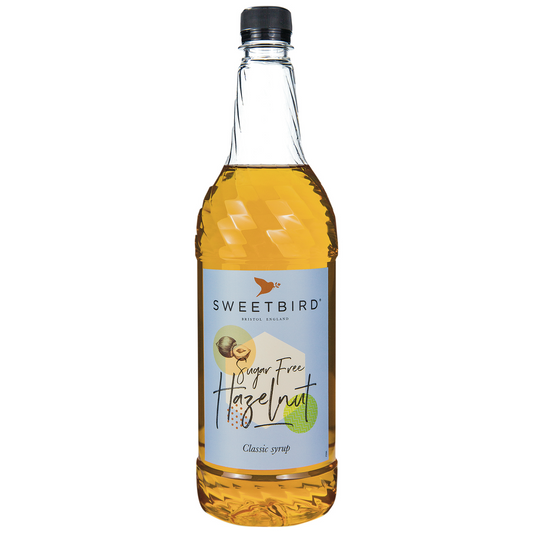 Sweetbird Sugar Free Hazelnut Syrup 1 litre